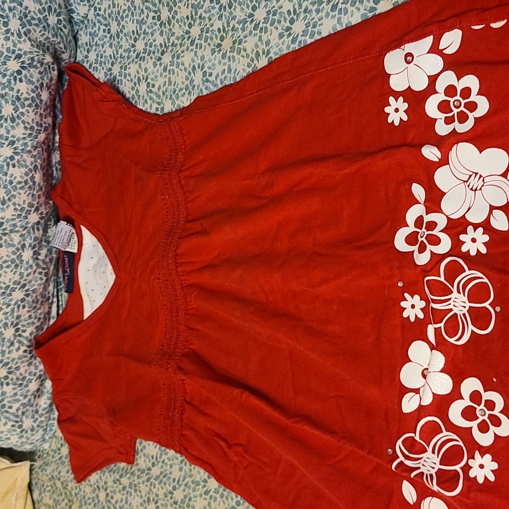 Girl's Red Dress